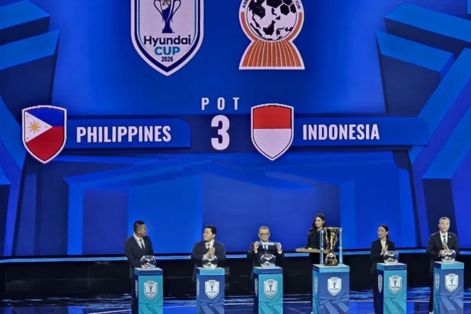 
Timnas Indonesia resmi menghuni Grup A Piala ASEAN 2026