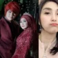 Pesulap Merah bersama istri Tika Mega Lestari saat beribadah di Tanah Suci