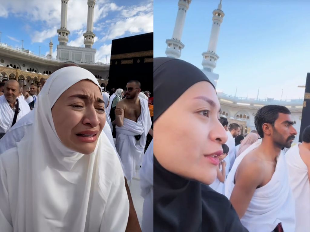 Nathalie Holscher minta jodoh brondong dan tas mewah saat Umrah, menuai kritik warganet