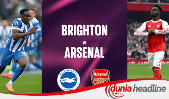 
Misi Arsenal Menjaga Takhta dari Hadangan “Si Pembunuh Raksasa” Brighton