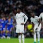 Pemain Real Madrid saat menghadapi Getafe di laga La Liga