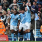 Erling Haaland merayakan hattrick saat Manchester City mengalahkan Liverpool