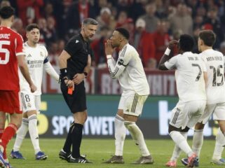 Arbeloa meluapkan kemarahan usai laga Bayern vs Madrid.