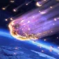 Fenomena hujan meteor Eta Aquarid 2026 melintas di langit malam dengan cahaya meteor terang tanpa bantuan teleskop.
