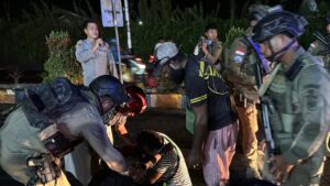 Patroli Gabungan Aparat Keamanan Jaga Kondusivitas Nabire