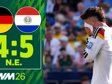 Paraguay sukses menghentikan langkah Jerman melalui drama adu penalti di Piala Dunia 2026.