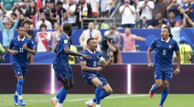 Mbappe menjadi sosok sentral dalam kemenangan Prancis atas Irak.