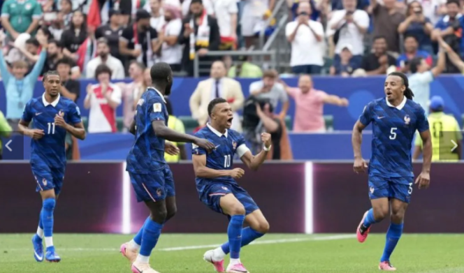 
Mbappe menjadi sosok sentral dalam kemenangan Prancis atas Irak.