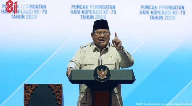 Prabowo Subianto menegaskan pentingnya menghentikan praktik korupsi demi kepentingan bangsa dan negara.