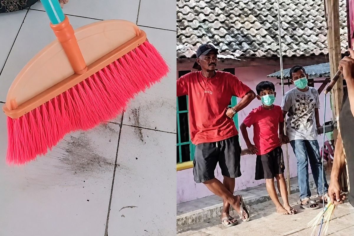 Debu vulkanik Anak Krakatau mencapai Pulau Sebesi, Lampung Selatan, dan pemerintah daerah menyiapkan layanan kesehatan bagi warga.