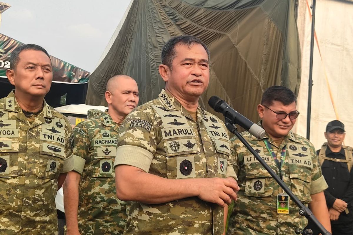 Lima Kodam baru TNI disiapkan di Flores, DIY, Maluku Utara, Papua Tengah, dan Kepulauan Riau.